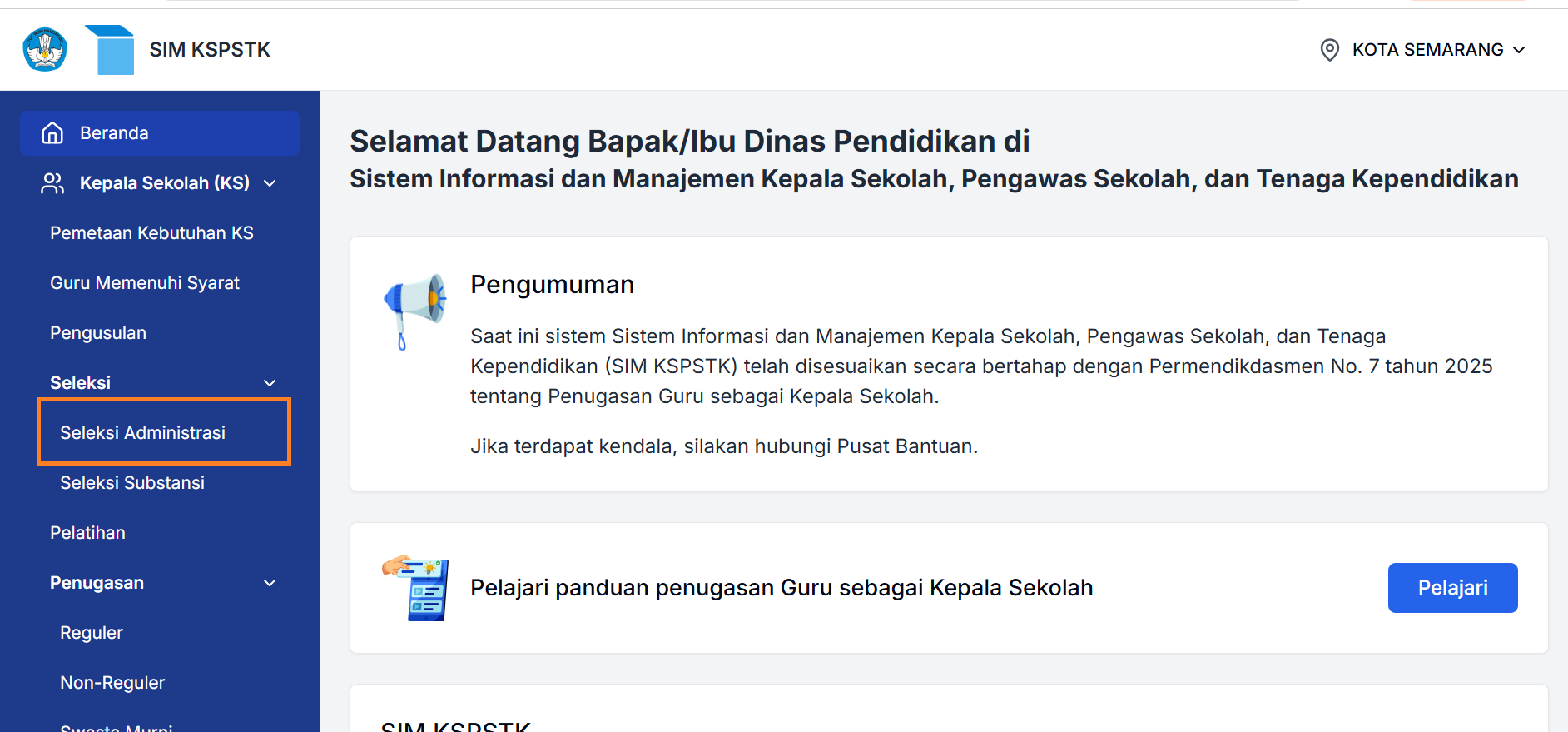 Tentang Seleksi Administrasi Bakal Calon Kepala Sekolah Bcks Rumah